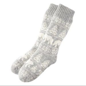 NWOT Indigo KID’S FAIR ISLE READING SOCKS